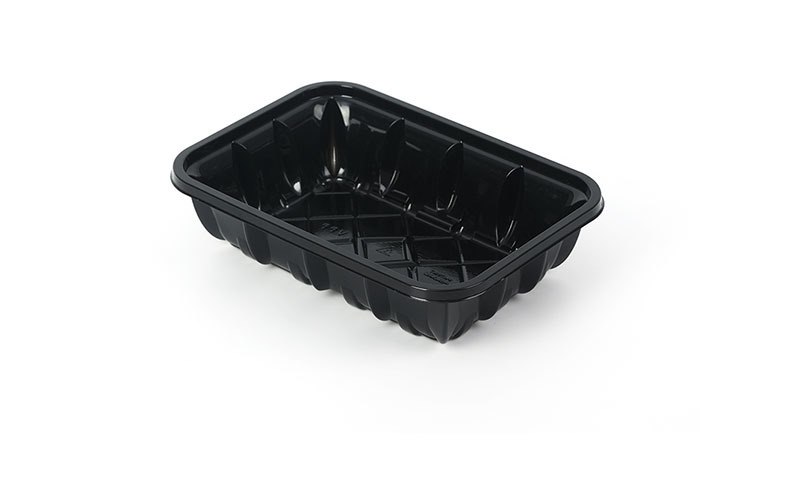 Black Fruit-Produce Display Trays