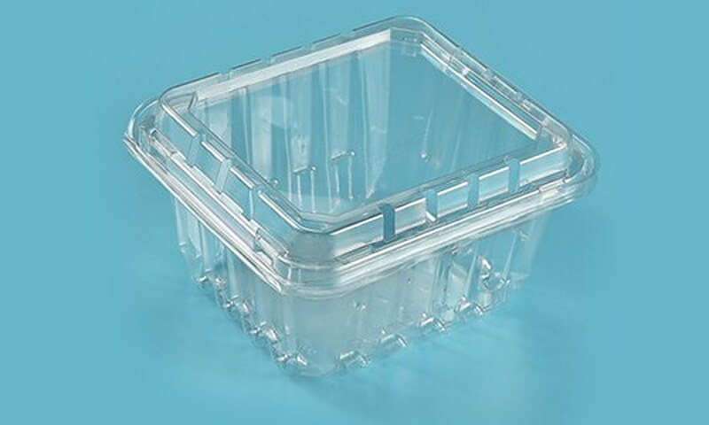Fruit clamshell packaging guide