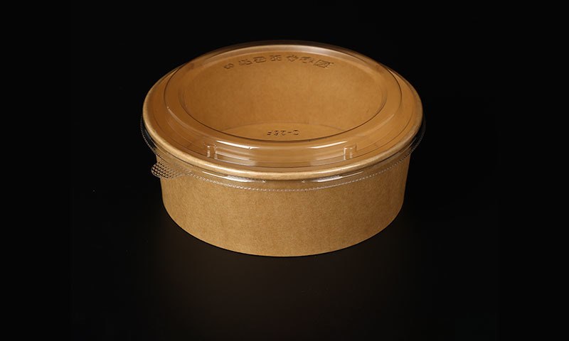 Kraft Salad Bowls with Clear Lids