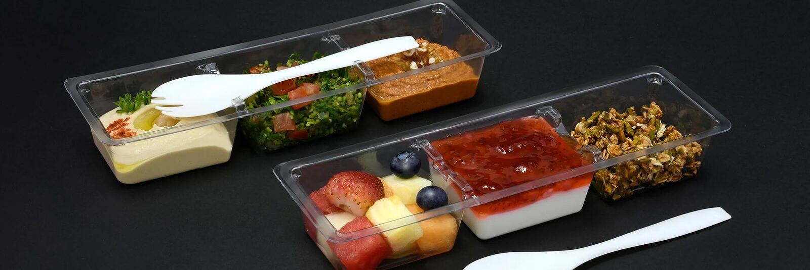 Snack & Deli Compartment Trays